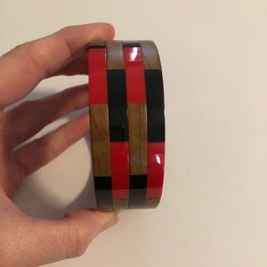 Wood/Lucite Michael Kors Bangle MKJ5206016 NWOT